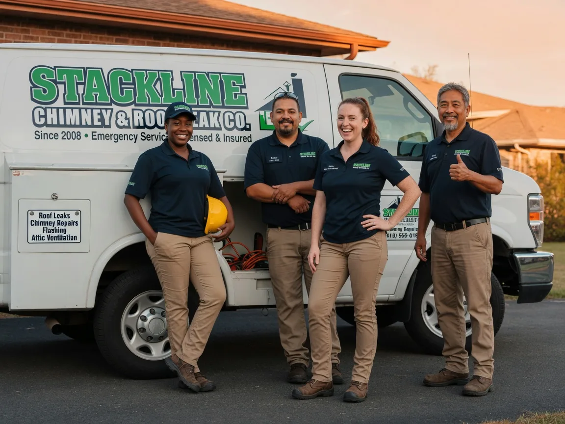 Chimney flashing repair company in Drayton, SC
